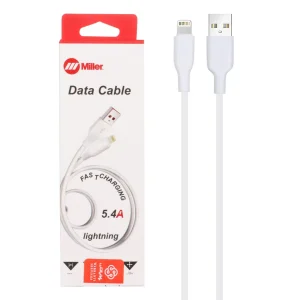 Miller CA-1128 کابل شارژ فست آیفون سفید