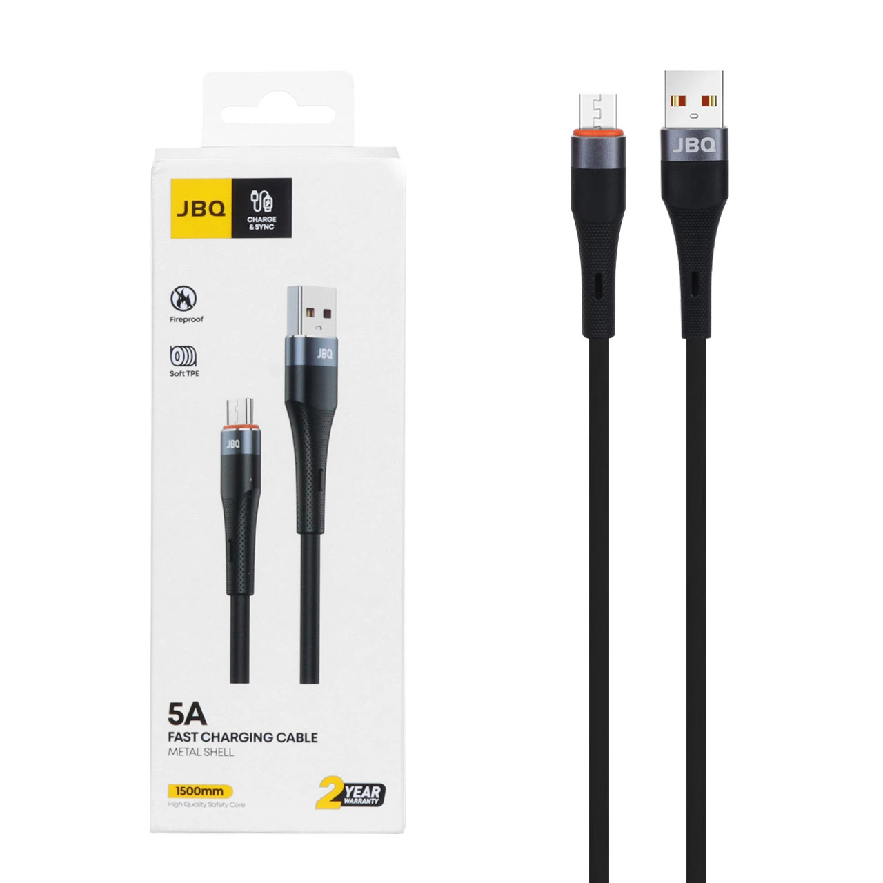 کابل شارژ میکرو یو اس بی JBQ CA-514
