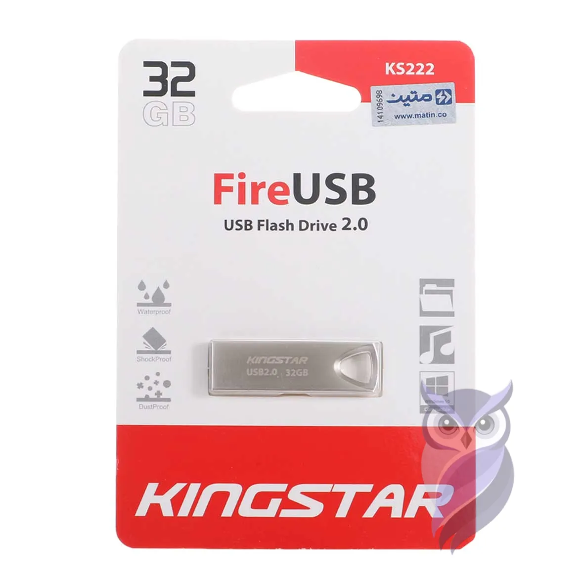 فلش مموری KingStar مدل KS222 ظرفیت 32GB
