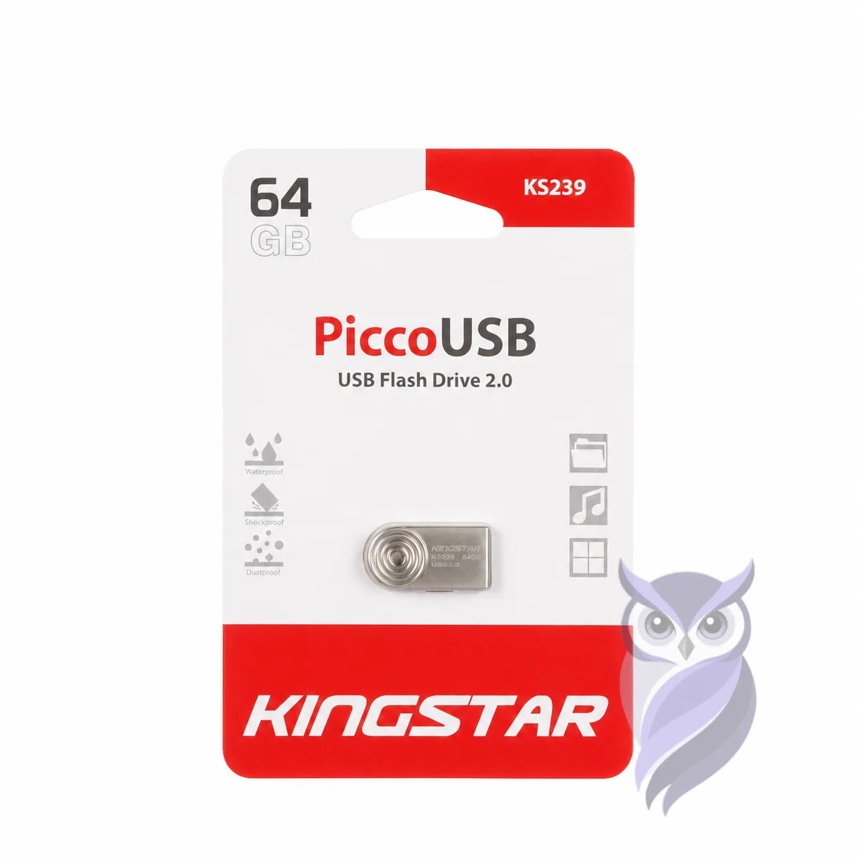 فلش مموری KingStar مدل KS239 ظرفیت 64GB