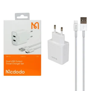 شارژر دیواری مکدودو مدل CH-3971 همراه کابل Micro-USB