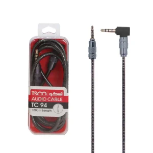 کابل صدا TSCO مدل TC 94 مشکی نمای کامل