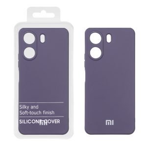قاب نیو سیلیکون محافظ لنزدار RFF مدل Xiaomi Redmi 13C / Poco C65 - بنفش (پک دار)
