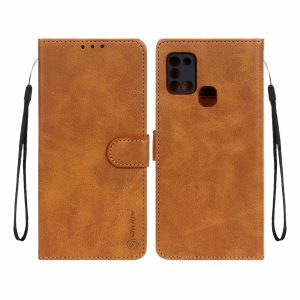 کیف موبایل مگنتی Nillkin مدل Samsung Galaxy A21s - عسلی