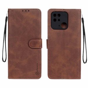 کیف موبایل مگنتی Nillkin مدل Xiaomi Redmi 10C / Redmi 10 Power / Poco C40 - قهوه ای