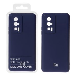 قاب نیو سیلیکون محافظ لنزدار RFF مدل Xiaomi Poco F5 Pro - سرمه ای (پک دار)