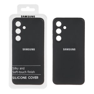 قاب نیو سیلیکون محافظ لنزدار RFF مدل Samsung Galaxy S24 - مشکی (پک دار)