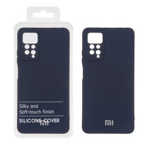 قاب نیو سیلیکون محافظ لنزدار RFF مدل Xiaomi Redmi Note 12 Pro 4G / Redmi Note 11 Pro - سرمه ای (پک دار)