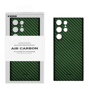 قاب محافظ لنزدار Original KDoo Air Carbon مدل Samsung Galaxy S24 Ultra - سبز (پک دار)