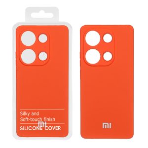 قاب نیو سیلیکون محافظ لنزدار RFF مدل Xiaomi Redmi Note 14S / Note 13 Pro 4G / M6 Pro 4G - نارنجی (پک دار)