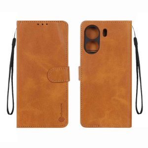 کیف موبایل مگنتی Nillkin مدل Xiaomi Redmi 13C / Poco C65 - عسلی