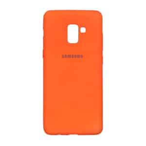 قاب Rock ساده Samsung Galaxy A8 Plus / A730 - نارنجی فانتزی