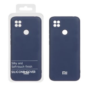 قاب نیو سیلیکون محافظ لنزدار RFF مدل Xiaomi Redmi 10A / Redmi 9C / Poco C31 - سرمه ای (پک دار)