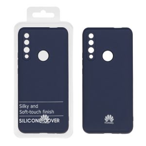 قاب نیو سیلیکون محافظ لنزدار RFF مدل Huawei Y9 Prime 2019 - سرمه ای (پک دار)