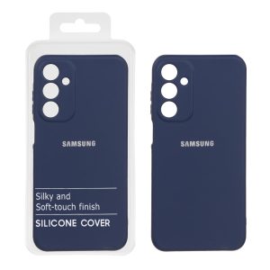 قاب نیو سیلیکون محافظ لنزدار RFF مدل Samsung Galaxy A25 5G - سرمه ای (پک دار)