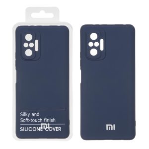 قاب نیو سیلیکون محافظ لنزدار RFF مدل Xiaomi Redmi Note 10 Pro 4G / Redmi Note 10 Pro Max - سرمه ای (پک دار)