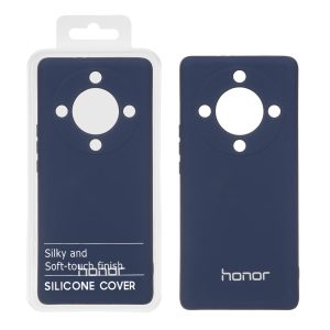 قاب نیو سیلیکون محافظ لنزدار RFF مدل Honor X9a - سرمه ای (پک دار)