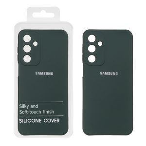 قاب نیو سیلیکون محافظ لنزدار RFF مدل Samsung Galaxy A16 - سبز تیره (پک دار)