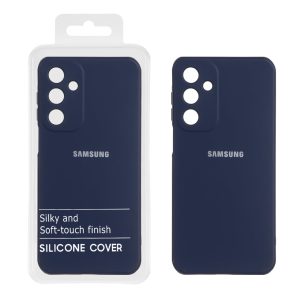 قاب نیو سیلیکون محافظ لنزدار RFF مدل Samsung Galaxy A16 - سرمه ای (پک دار)