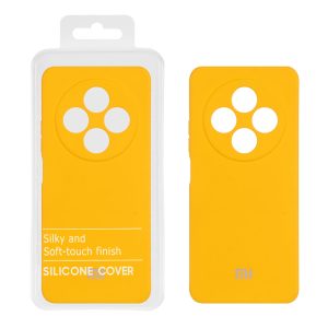قاب نیو سیلیکون محافظ لنزدار RFF مدل Xiaomi Redmi 14C / Redmi A3 Pro / Redmi A4 / Poco C75 - زرد (پک دار)