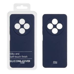 قاب نیو سیلیکون محافظ لنزدار RFF مدل Xiaomi Redmi 14C / Redmi A3 Pro / Redmi A4 / Poco C75 - سرمه ای (پک دار)