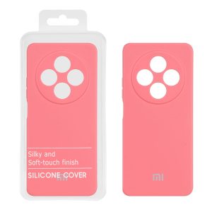 قاب نیو سیلیکون محافظ لنزدار RFF مدل Xiaomi Redmi 14C / Redmi A3 Pro / Redmi A4 / Poco C75 - صورتی پاستیلی (پک دار)
