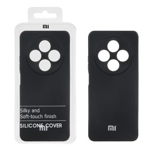 قاب نیو سیلیکون محافظ لنزدار RFF مدل Xiaomi Redmi 14C / Redmi A3 Pro / Redmi A4 / Poco C75 - مشکی (پک دار)