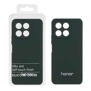 قاب نیو سیلیکون محافظ لنزدار RFF مدل Honor X6b - سبز تیره (پک دار)