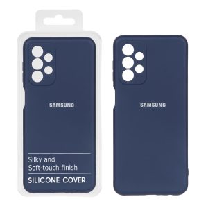 قاب نیو سیلیکون محافظ لنزدار RFF مدل Samsung Galaxy A23 - سرمه ای (پک دار)