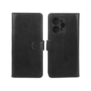 کیف موبایل چرمی مگنتی محافظ لنزدار Vocal V1 / V1 Plus - مشکی