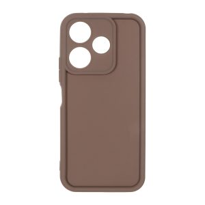 قاب Solid Case مدل Xiaomi Redmi 13X / Redmi 13 4G / Poco M6 4G - قهوه ای