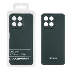 قاب نیو سیلیکون محافظ لنزدار RFF مدل Honor X7c - سبز تیره (پک دار)