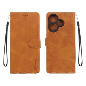 کیف موبایل مگنتی Nillkin مدل Xiaomi Redmi 13X / Redmi 13 4G / Poco M6 4G - عسلی