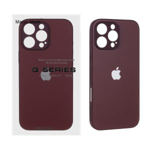 قاب اورجینال PVD ضدخش Magic Mask مدل Apple iPhone 16 Pro Max - زرشکی (پک دار)