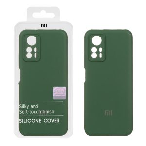 قاب سیلیکونی پاک کنی اورجینال Master Quality مدل Xiaomi Redmi Note 12S - سبز تیره (پک دار)
