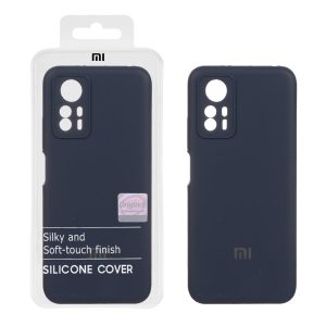 قاب سیلیکونی پاک کنی اورجینال Master Quality مدل Xiaomi Redmi Note 12S - سرمه ای (پک دار)
