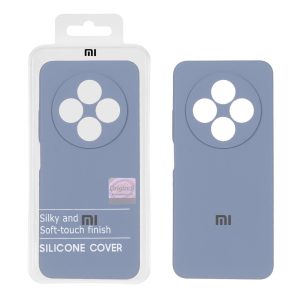 قاب سیلیکونی پاک کنی اورجینال Master Quality مدل Xiaomi Redmi 14C / Redmi A3 Pro / Redmi A4 / Poco C75 - فیلی (پک دار)