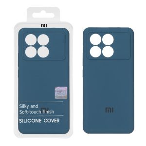 قاب سیلیکونی پاک کنی اورجینال Master Quality مدل Xiaomi Poco X6 Pro 5G / Redmi K70E - سبز کله غازی (پک دار)