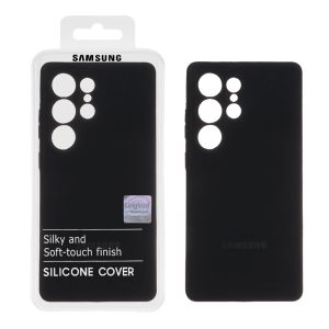 قاب سیلیکونی پاک کنی اورجینال Master Quality مدل Samsung Galaxy S25 Ultra - مشکی (پک دار)
