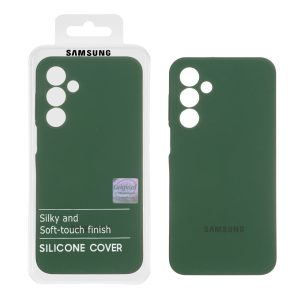 قاب سیلیکونی پاک کنی اورجینال Master Quality مدل Samsung Galaxy A16 - سبز تیره (پک دار)