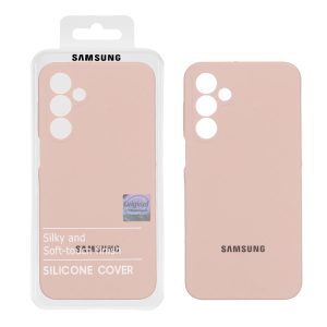 قاب سیلیکونی پاک کنی اورجینال Master Quality مدل Samsung Galaxy A16 - کرم نارنجی (پک دار)