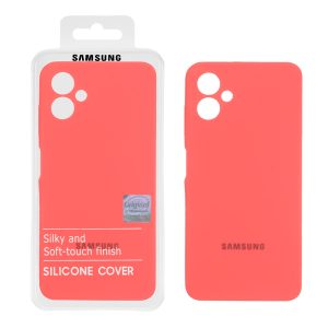 قاب سیلیکونی پاک کنی اورجینال Master Quality مدل Samsung Galaxy A06 - مرجانی (پک دار)