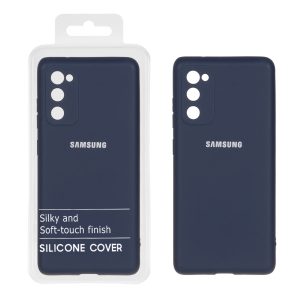 قاب نیو سیلیکون محافظ لنزدار RFF مدل Samsung Galaxy S20 FE - سرمه ای (پک دار)