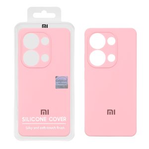 قاب سیلیکونی پاک کنی اورجینال Master Quality مدل Xiaomi Redmi Note 14S / Note 13 Pro 4G / M6 Pro 4G - صورتی (پک دار)