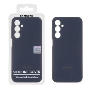 قاب سیلیکونی پاک کنی اورجینال Master Quality مدل Samsung Galaxy A25 5G - سرمه ای (پک دار)