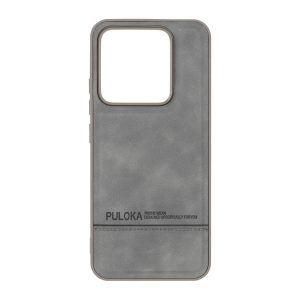 قاب Puloka طرح جیر دوخت دار مدل Xiaomi Mi 14 - خاکستری