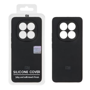 قاب سیلیکونی پاک کنی اورجینال Master Quality مدل Xiaomi Redmi Note 14 Pro 5G / Redmi Note 14 Pro Plus 5G / Poco X7 5G - مشکی (پک دار)