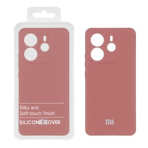 قاب نیو سیلیکون محافظ لنزدار RFF مدل Xiaomi Redmi Note 14 4G - حنایی (پک دار)
