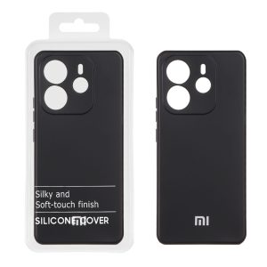 قاب نیو سیلیکون محافظ لنزدار RFF مدل Xiaomi Redmi Note 14 4G - مشکی (پک دار)