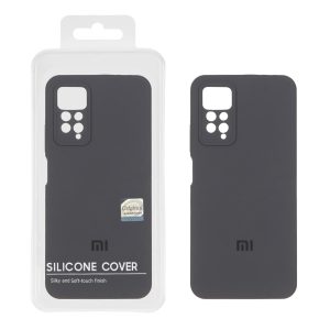 قاب سیلیکونی پاک کنی اورجینال Master Quality مدل Xiaomi Redmi Note 12 Pro 4G / Redmi Note 11 Pro - خاکستری (پک دار)